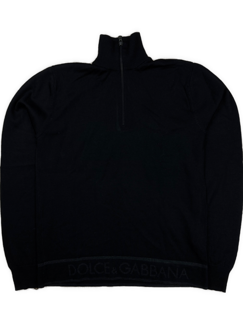 vintage Dolce & Gabbana quarterzip {M}