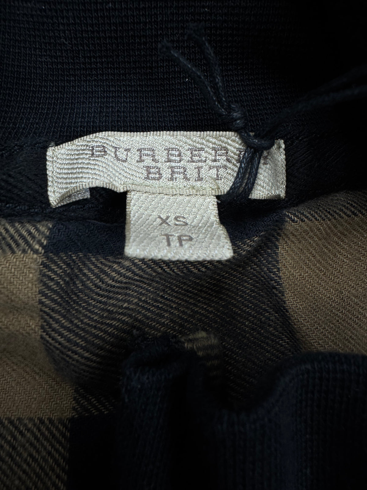vintage Burberry sweatjacket DSWT {XS}