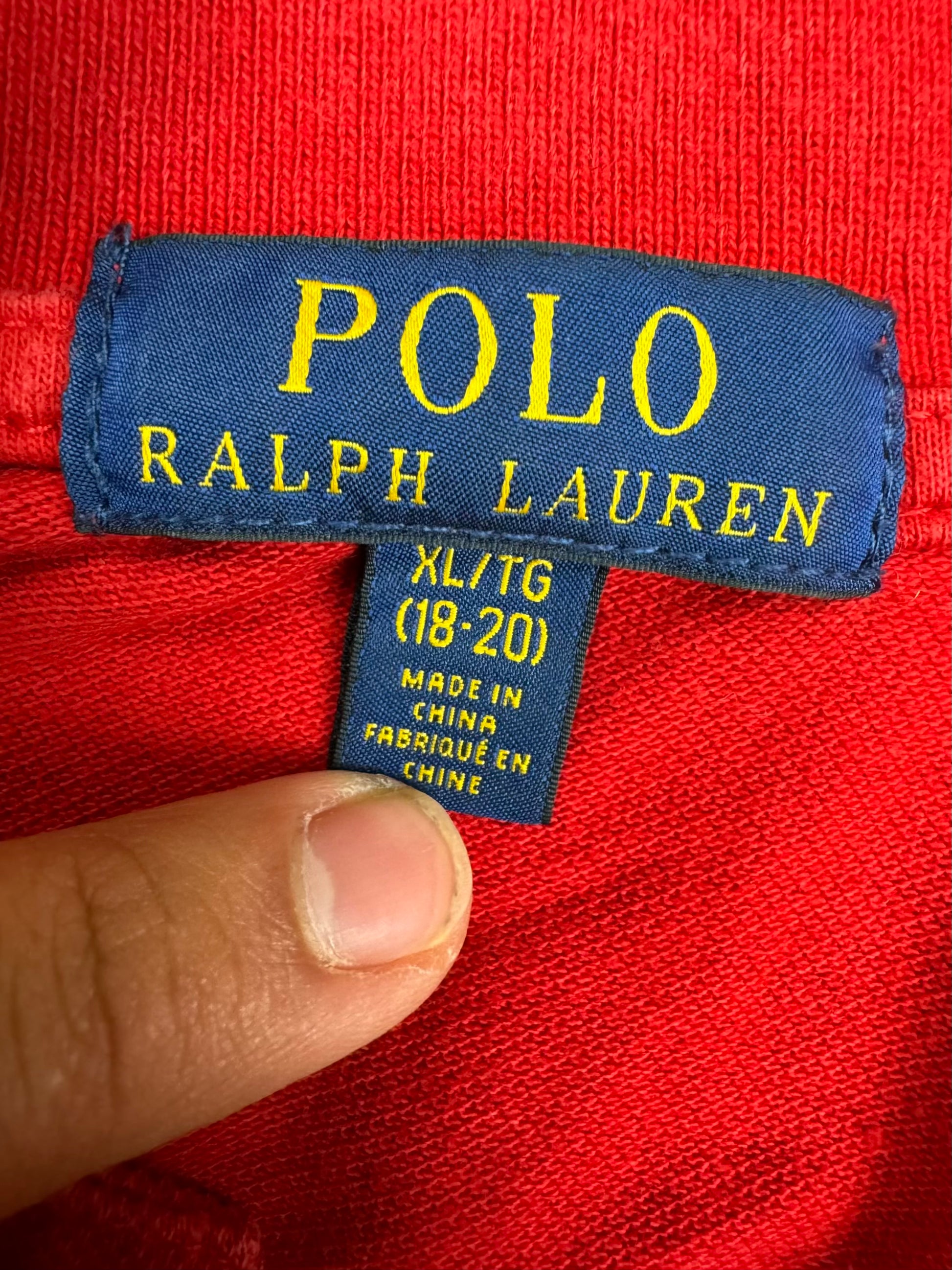 vintage Polo Ralph Lauren polo long {S}