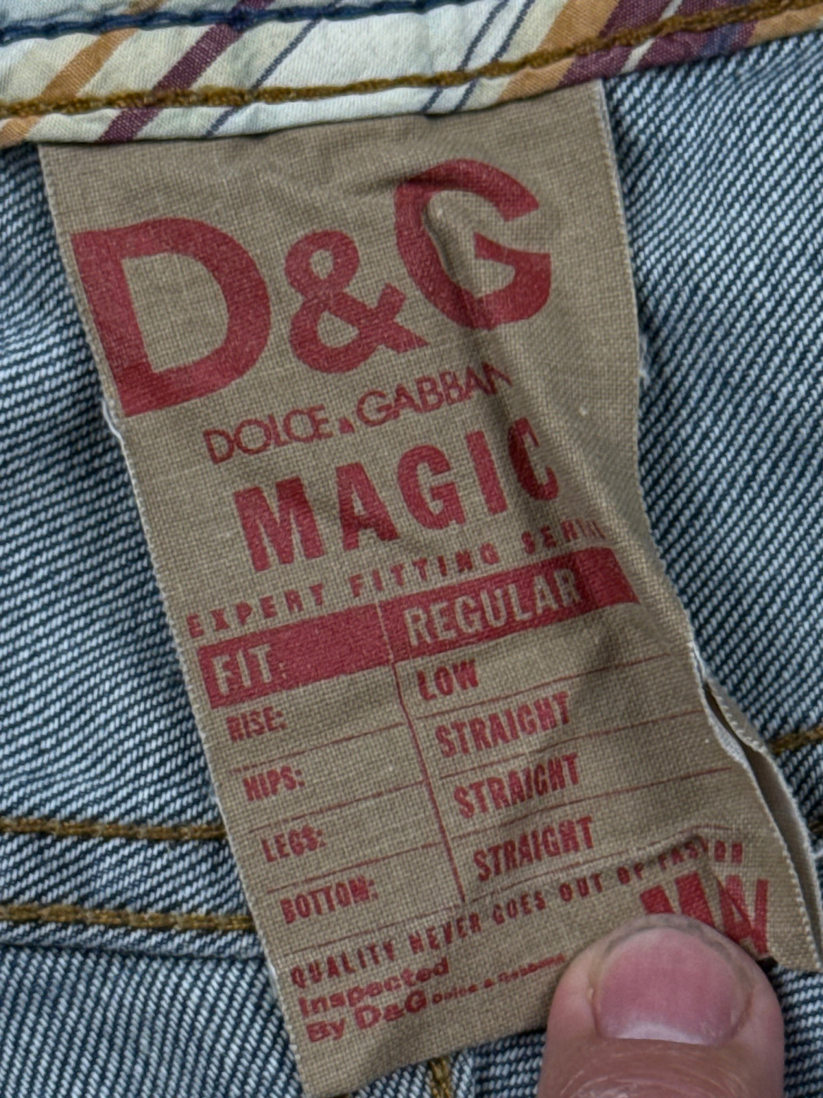 vintage Dolce & Gabbana jeans