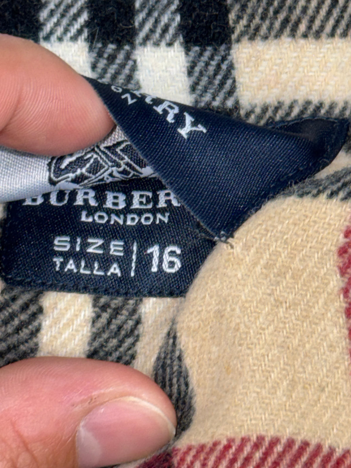vintage babyblue Burberry vest