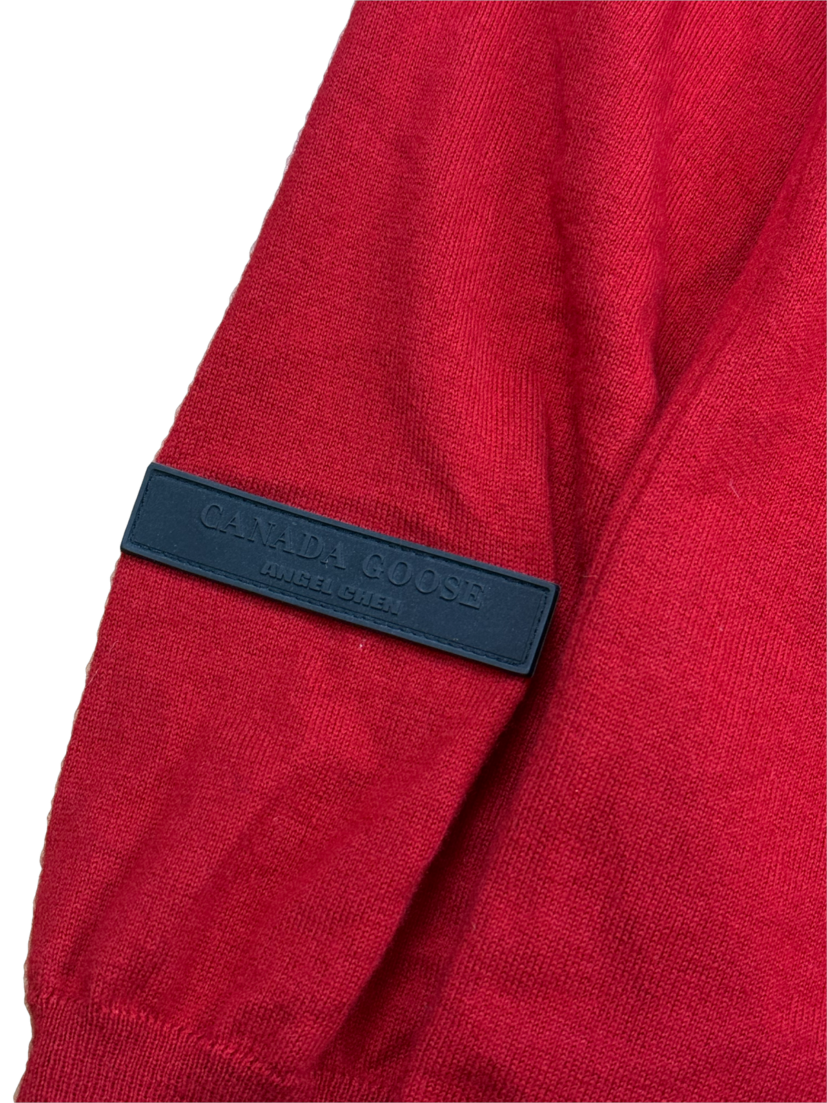 red Canada Goose knittedsweater