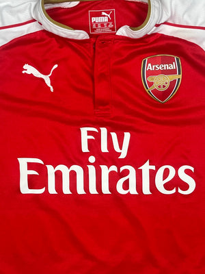 red Puma Fc Arsenal 2015-2016 home jersey {XS}