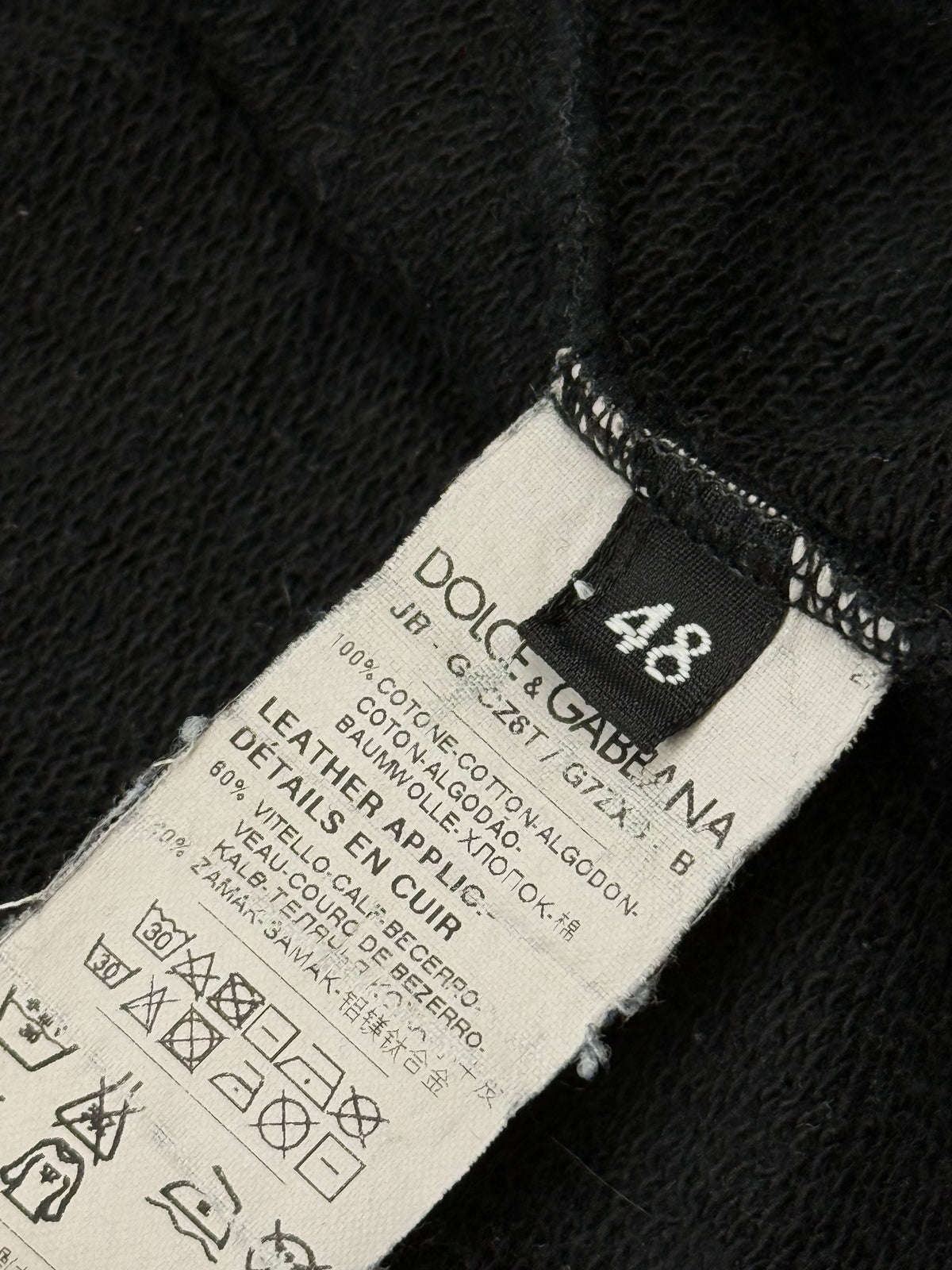 vintage Dolce & Gabbana sweatjacket {M}