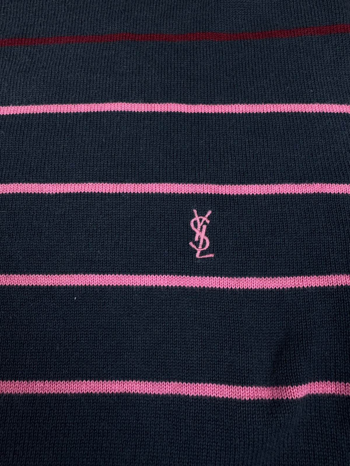 vintage YSL Yves Saint Laurent knittedsweater {XL}