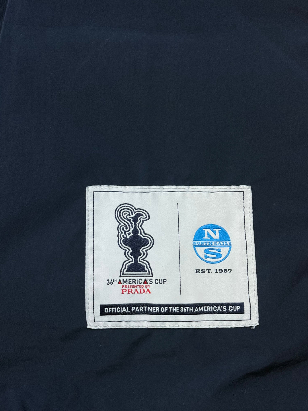 vintage Prada Americas Cup 36 x North Sails vest {XL}