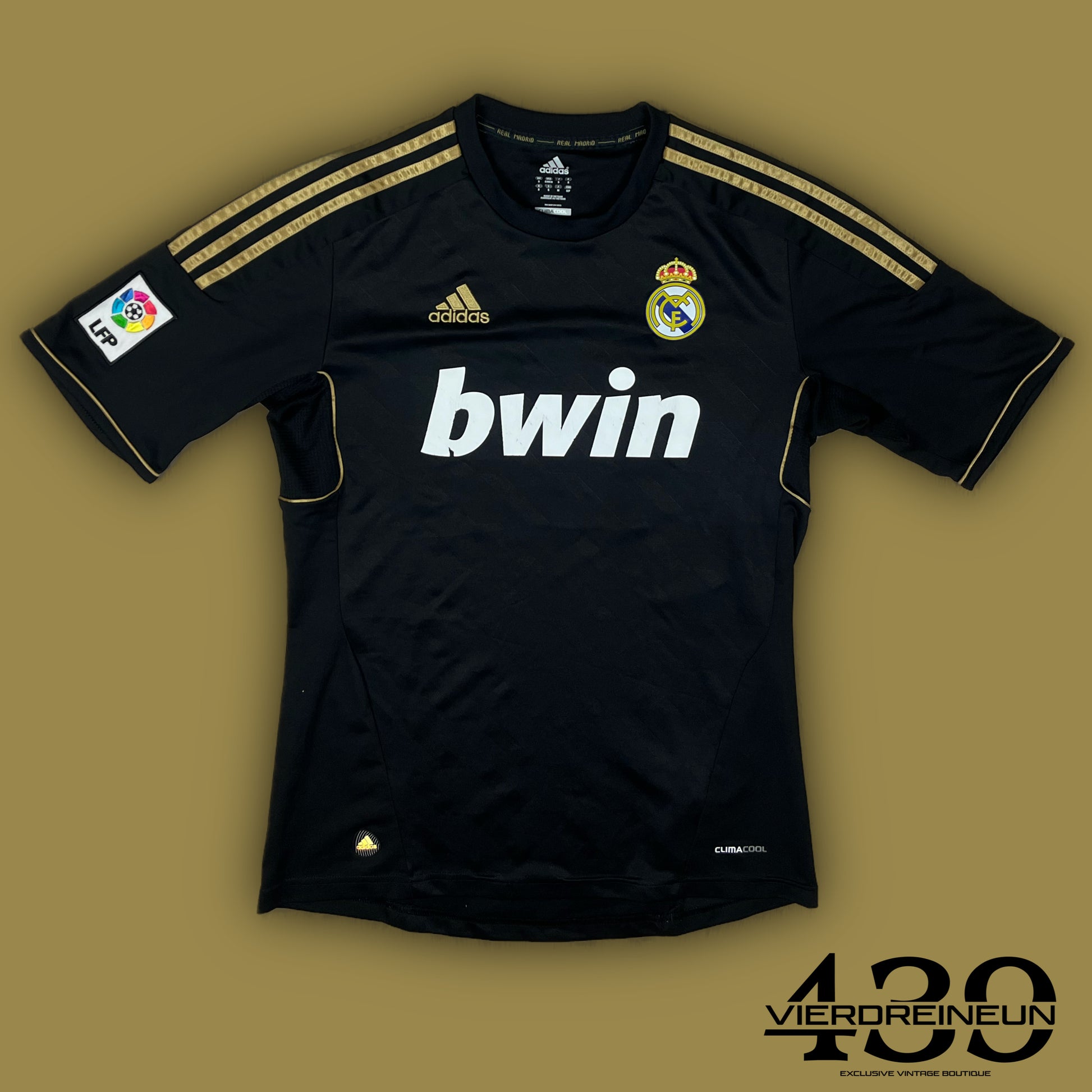 vintage Adidas Real Madrid 2011-2012 away jersey {S}