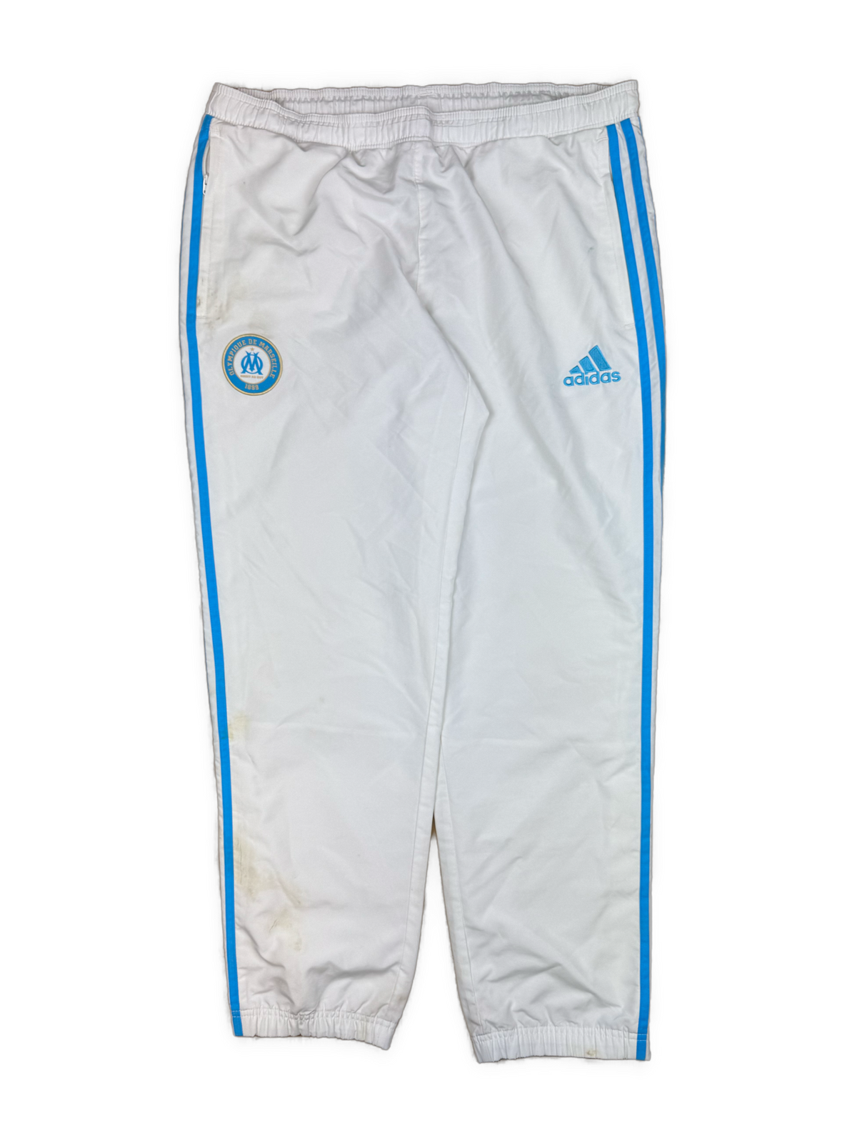 vintage Adidas Olympique Marseille trackpants {M}