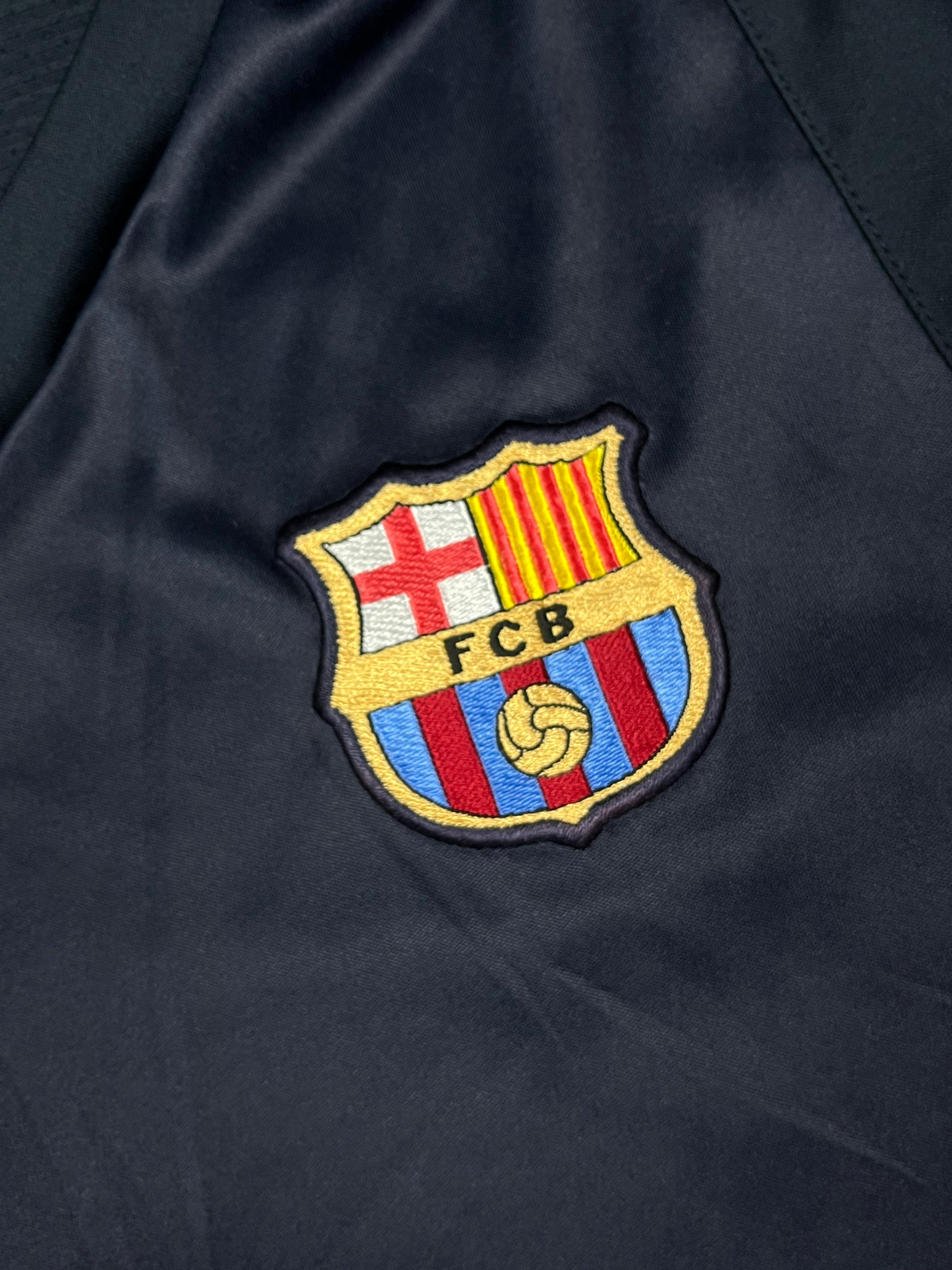 vintage Nike Fc Barcelona trainingjersey {S}