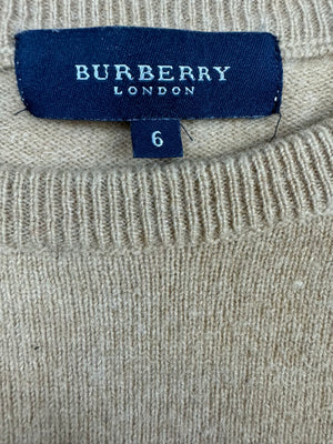 vintage Burberry knittedsweater {M}