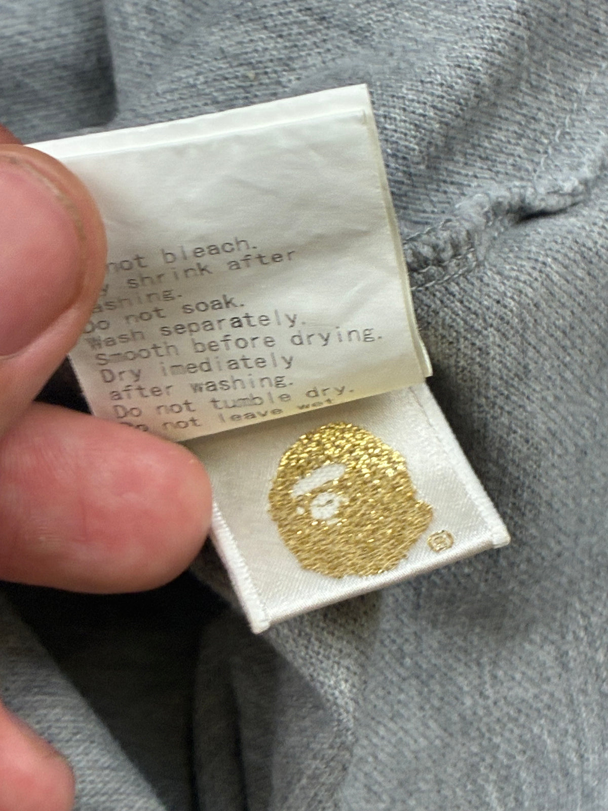 vintage BAPE a bathing ape polo {L}