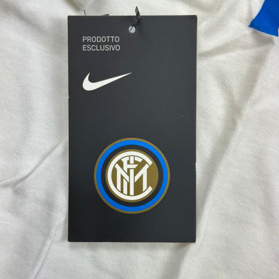 white Nike Inter Milan t-shirt DSWT {S}