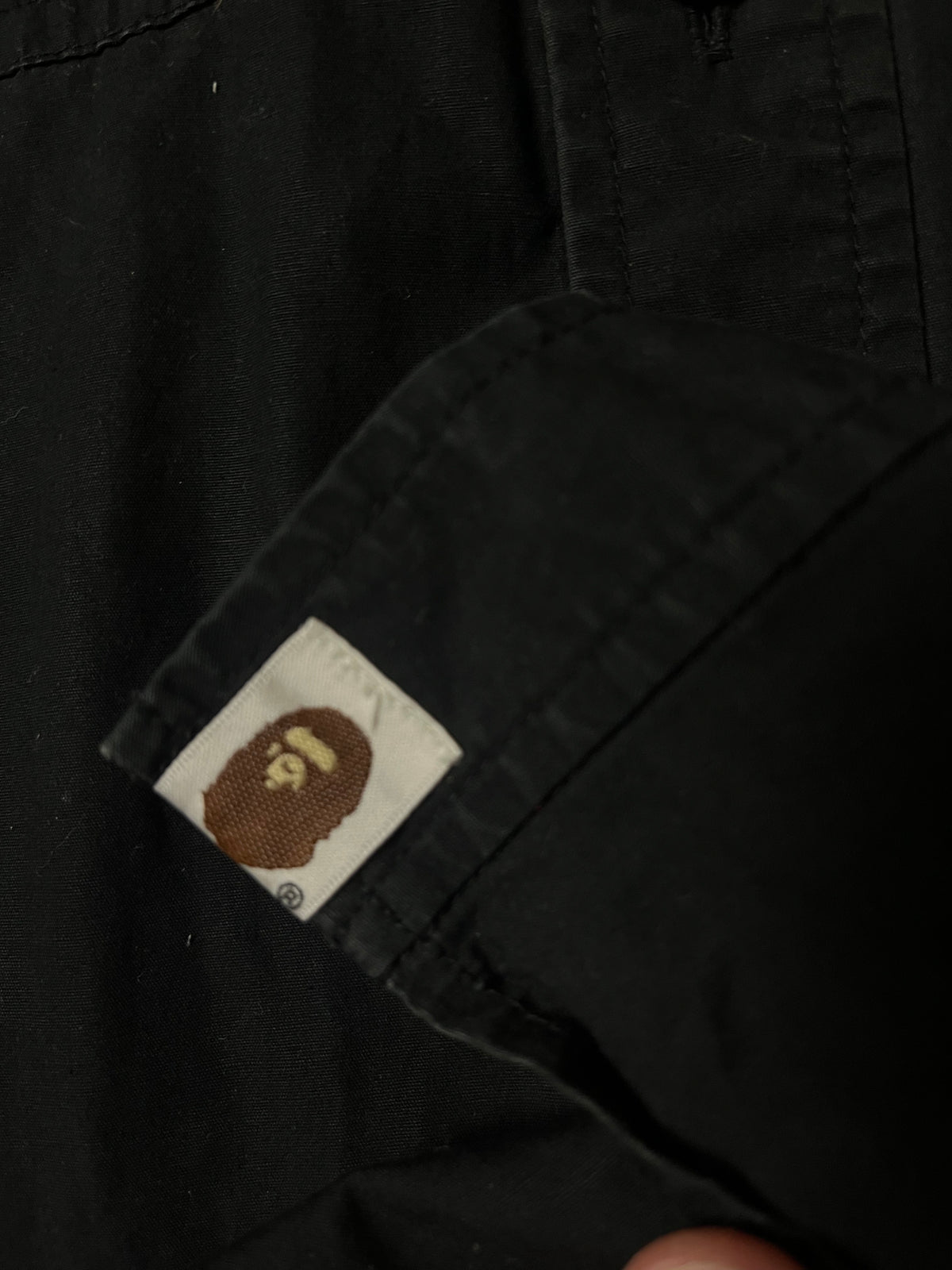 vintage BAPE a bathing ape SHARK sweatjacket {L}