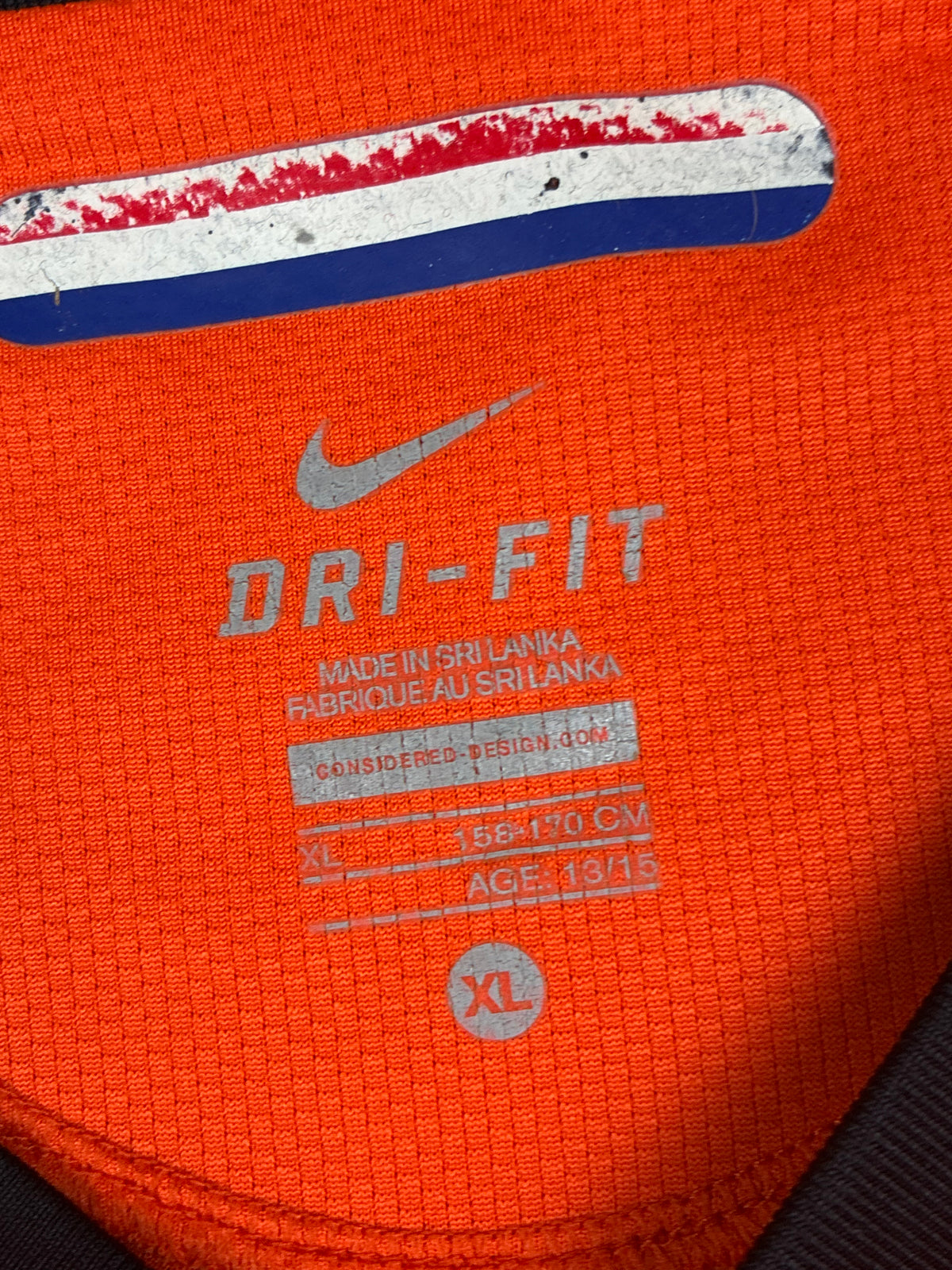 vintage Nike Netherlands home jersey {S}