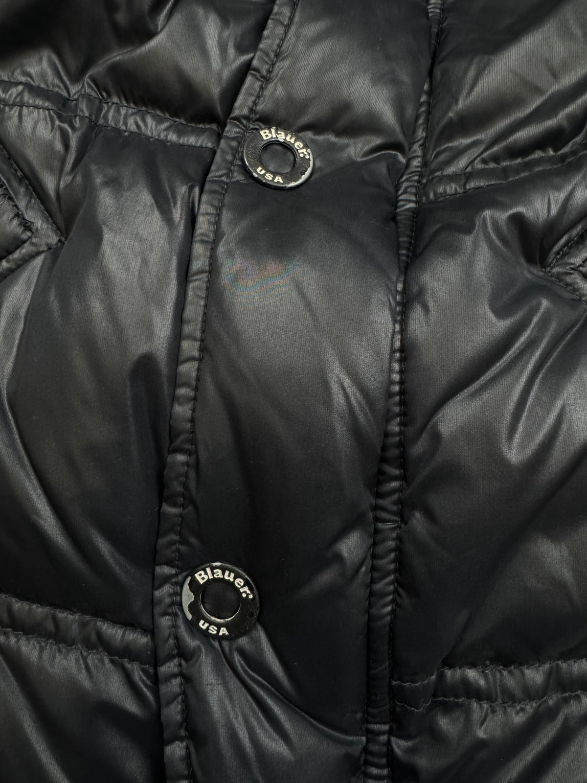 vintage Blauer winterjacket {L}