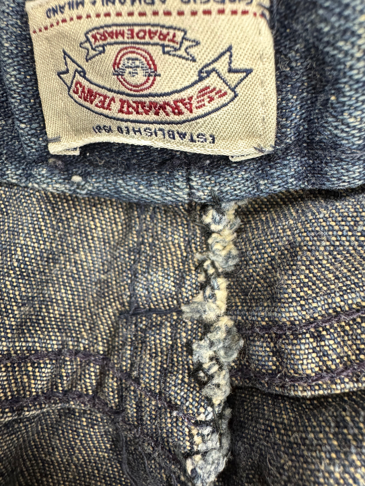 vintage Armani jeans {S}