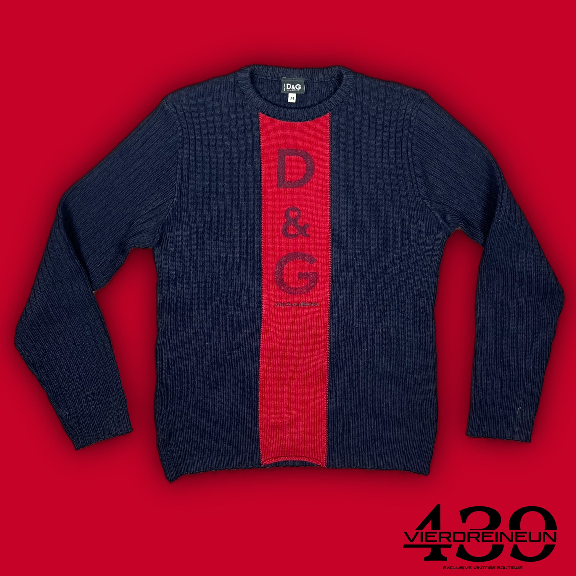 vintage Dolce & Gabbana knittedsweater {M}