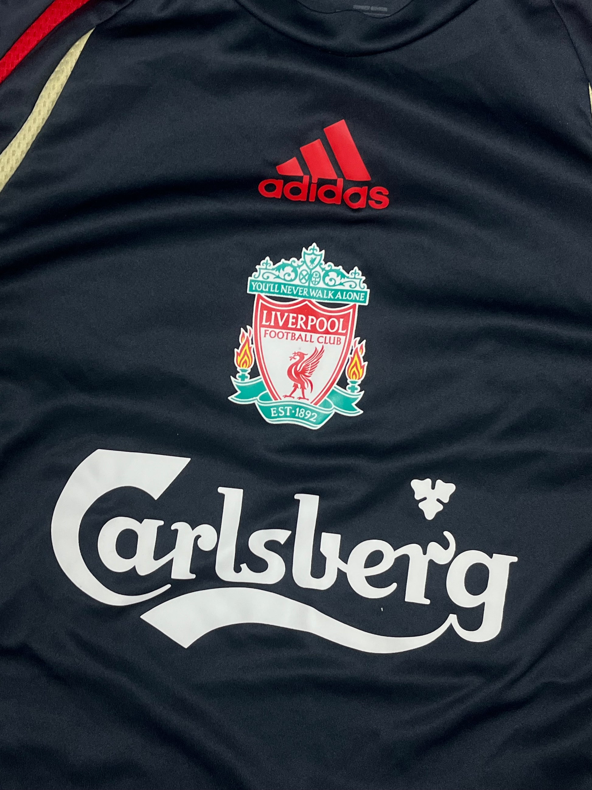 vintage Adidas Fc Liverpool trainingjersey {M}