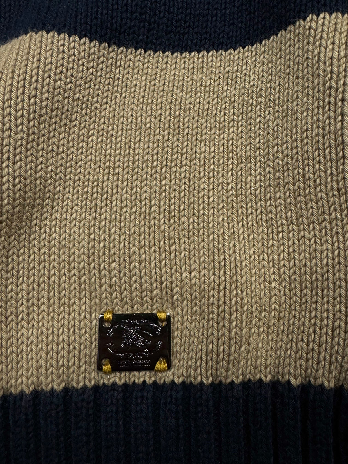 vintage Burberry sweatjacket {L}