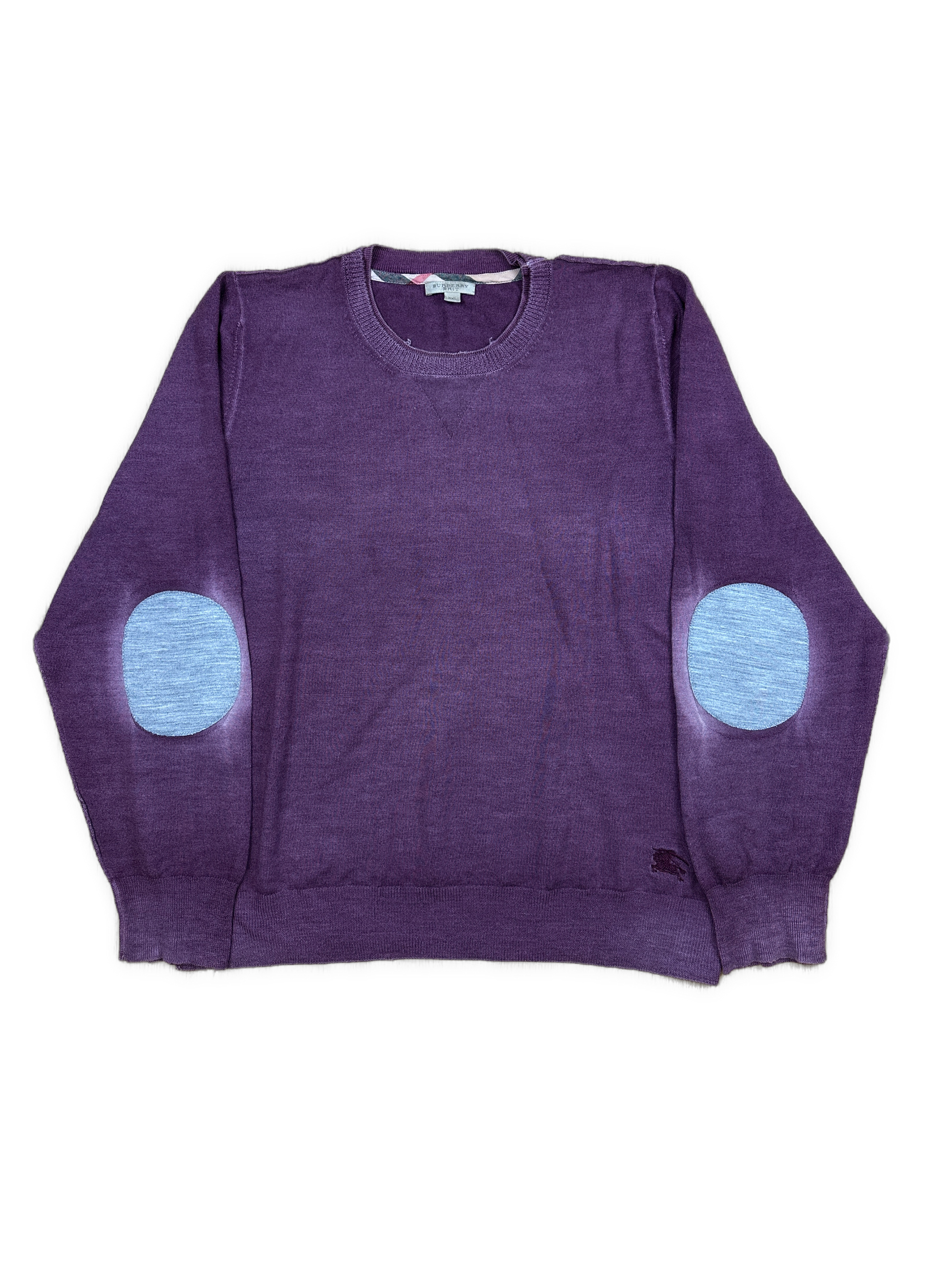 vintage Burberry knittedsweater {XXL}
