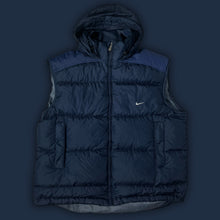 Load image into Gallery viewer, vintage navyblue Nike vest {L}
