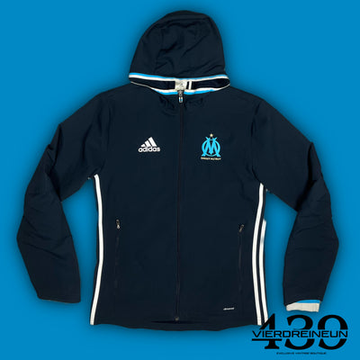 vintage Adidas Olympique Marseille windbreaker {S}