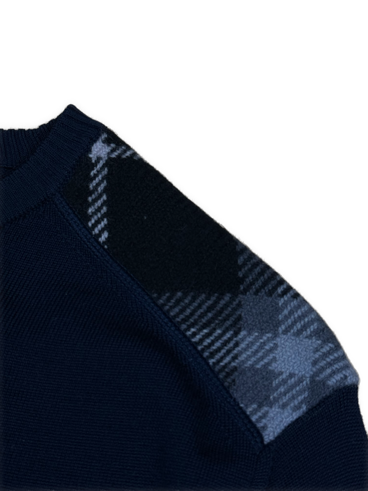 vintage navyblue Burberry knittedsweater
