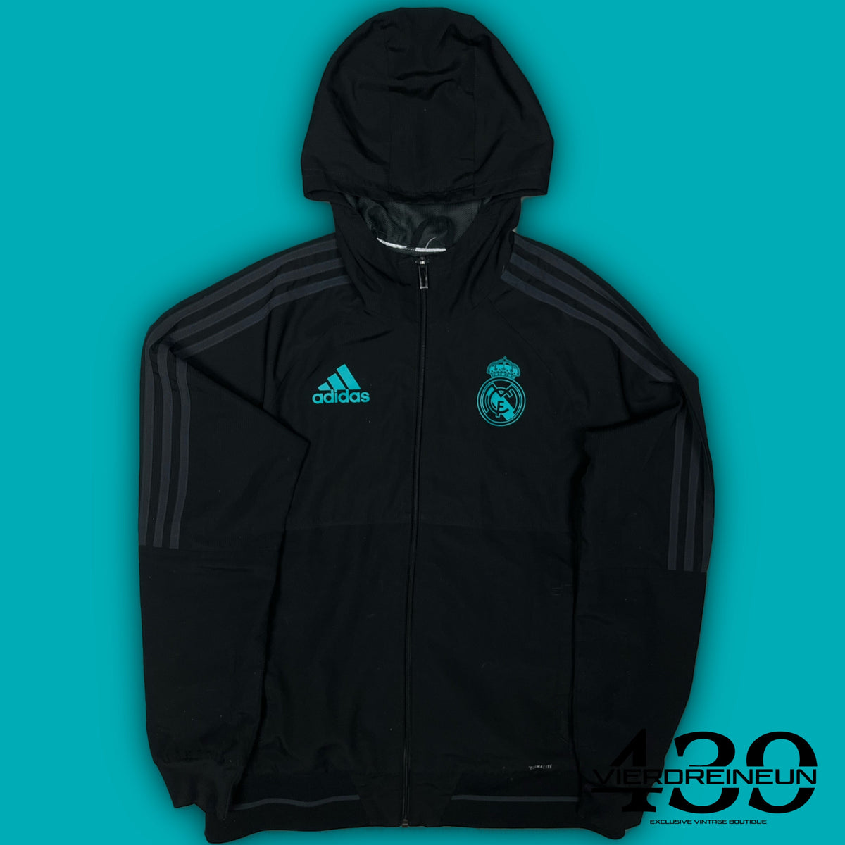 vintage Adidas Real Madrid windbreaker {L}
