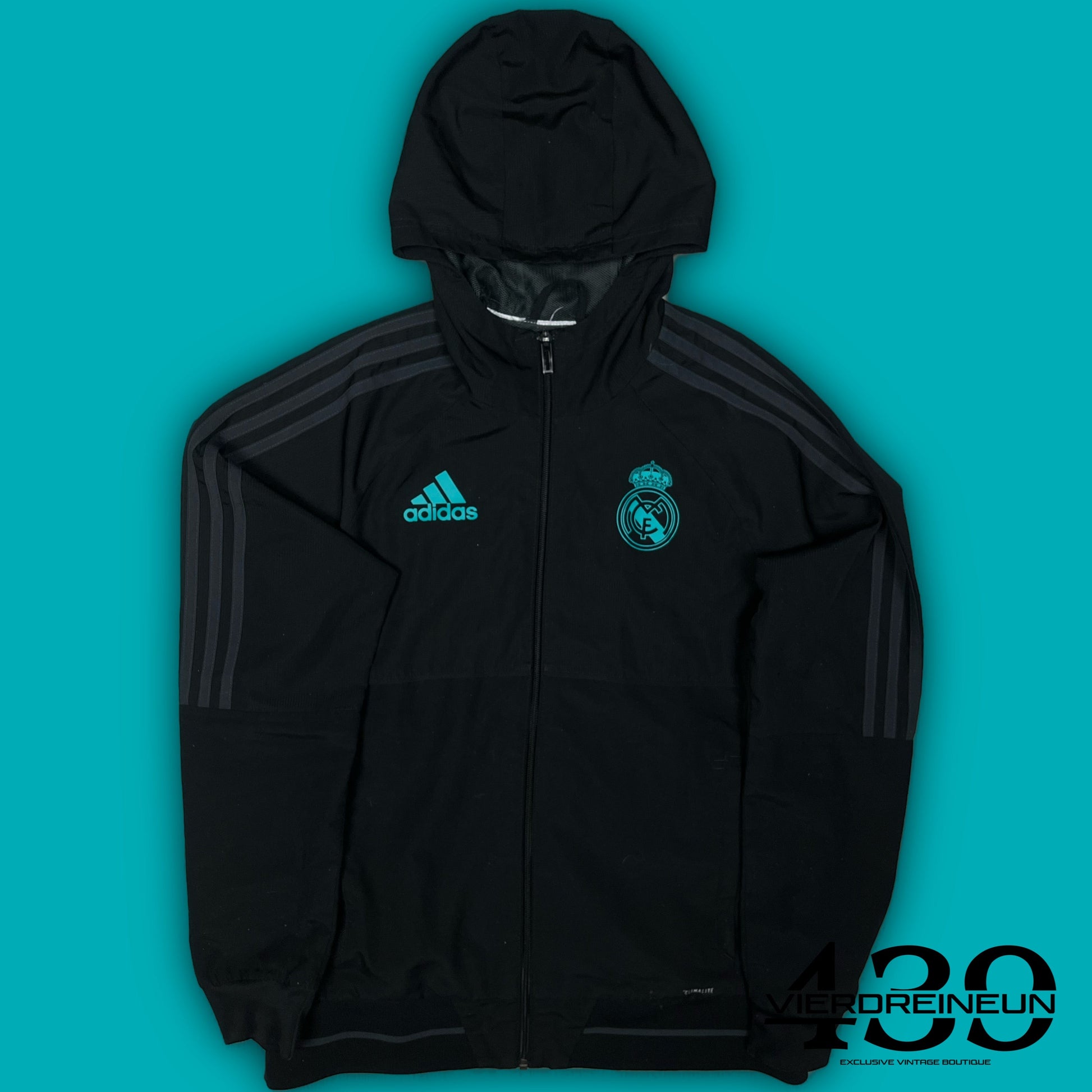 vintage Adidas Real Madrid windbreaker {L}