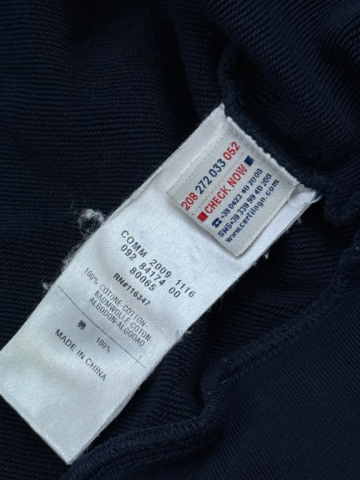 vintage navyblue Moncler sweatjacket {XL}
