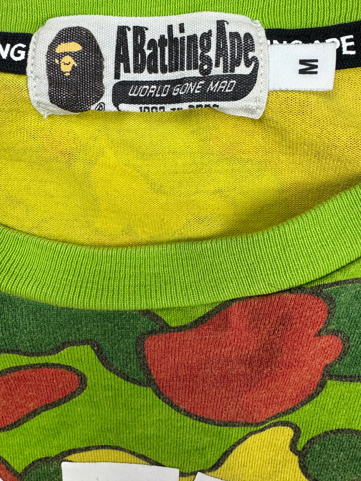 vintage BAPE a bathing ape longsleeve {M}