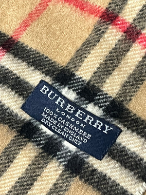 vintage Burberry scarf