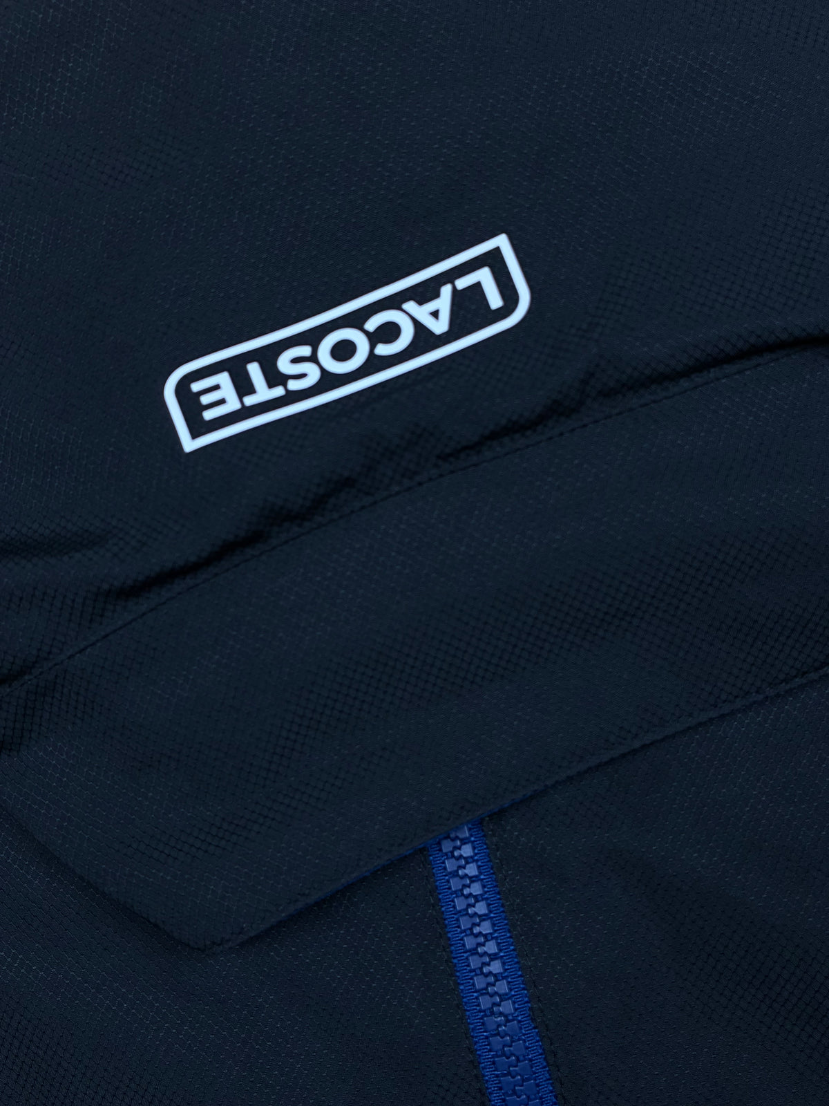 black Lacoste windbreaker {M}