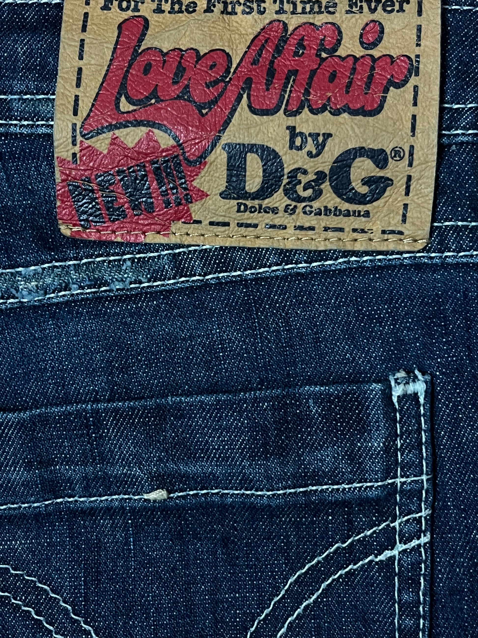 vintage Dolce & Gabbana 3/4 jeans {S}