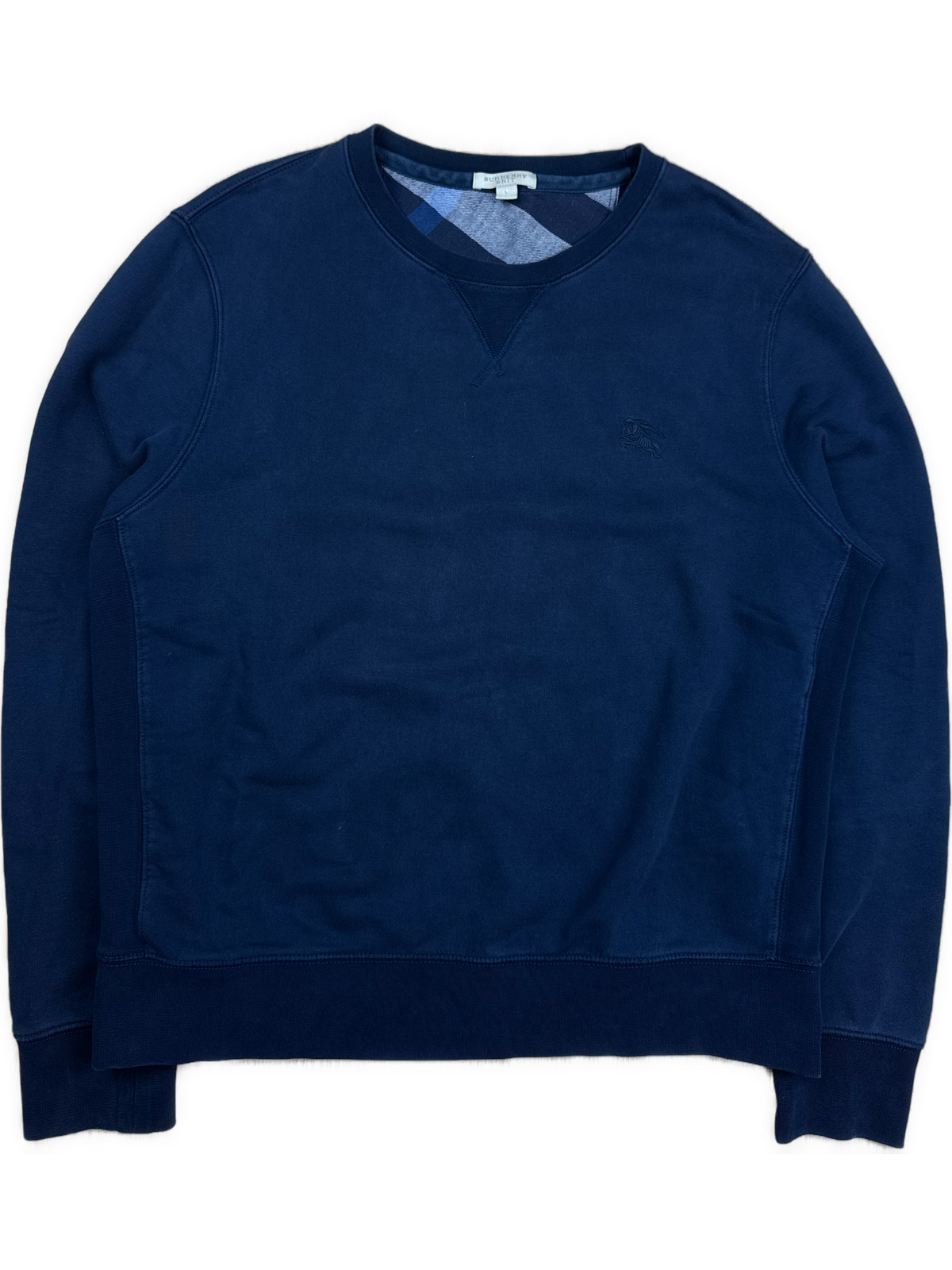 vintage navyblue Burberry sweater