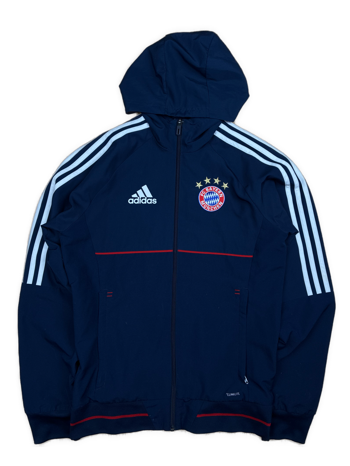 vintage Adidas Fc Bayern Munich windbreaker {S}