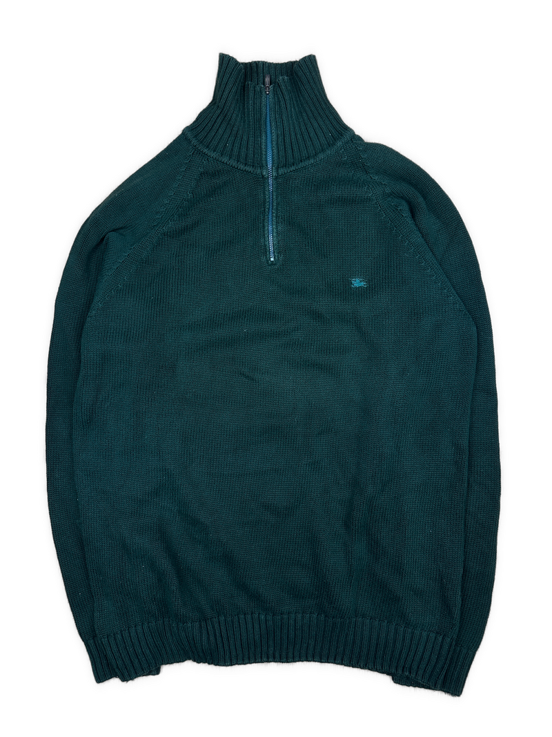 vintage Burberry quarterzip {XL}
