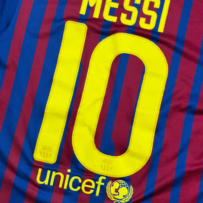 vintage Nike Fc Barcelona MESSI10 home jersey {S}