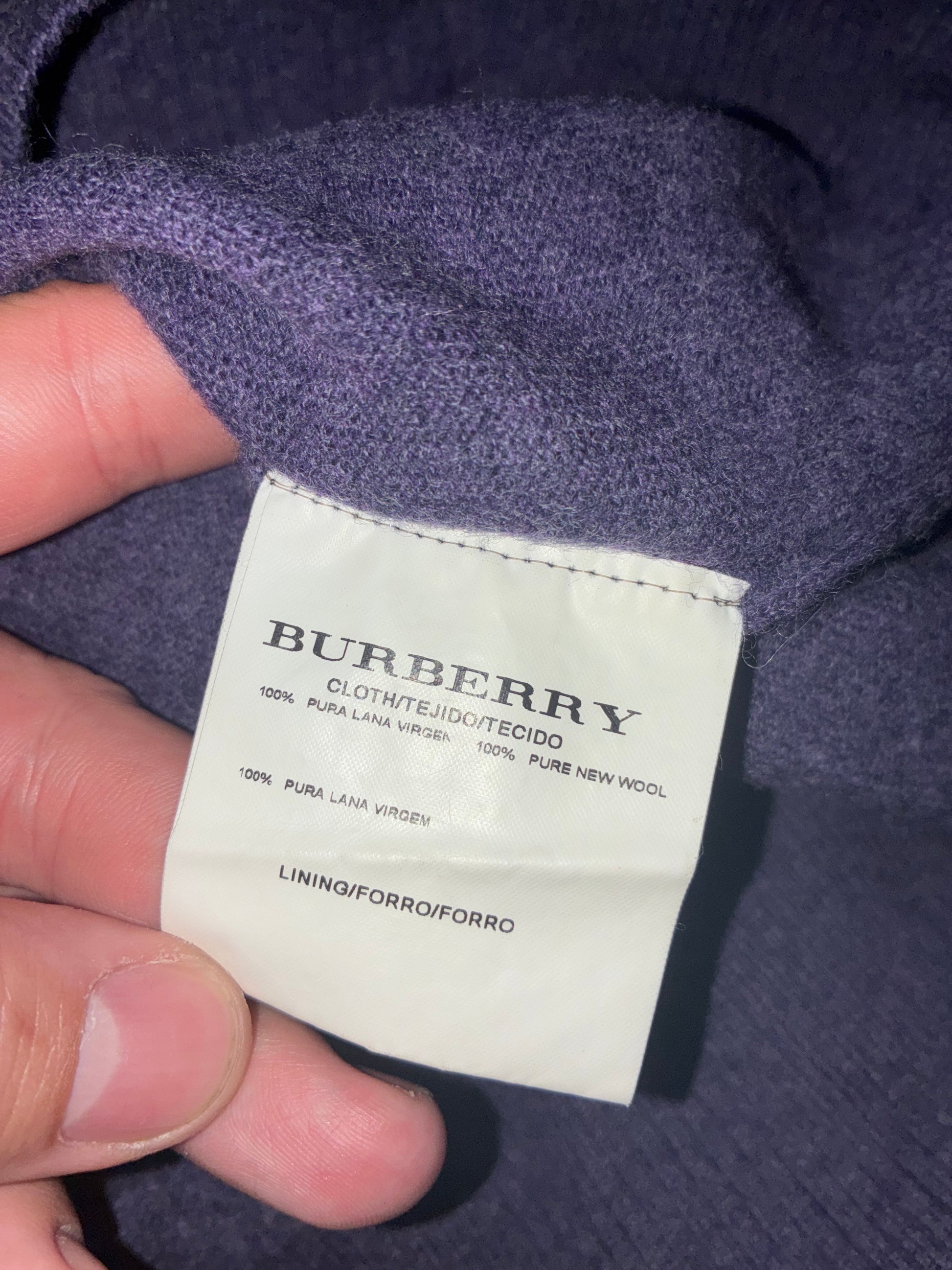 vintage Burberry knittedsweater {M}