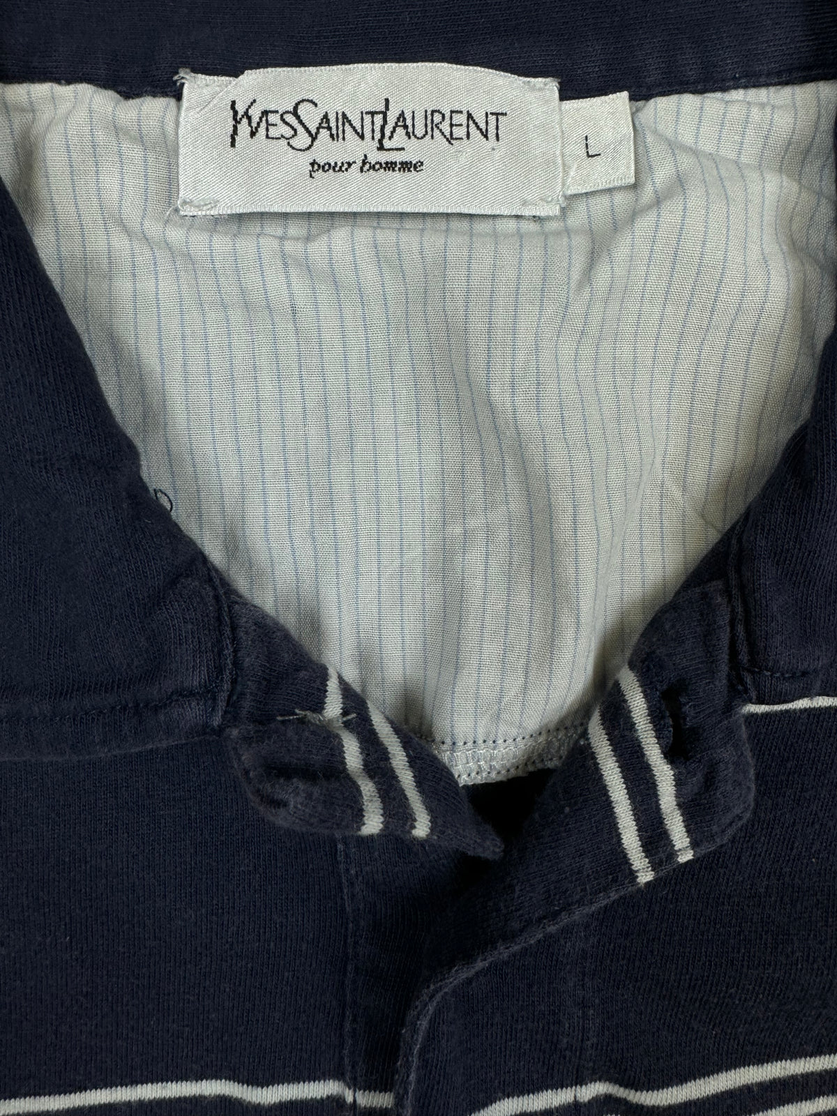 vintage YSL Yves Saint Laurent polo {L}