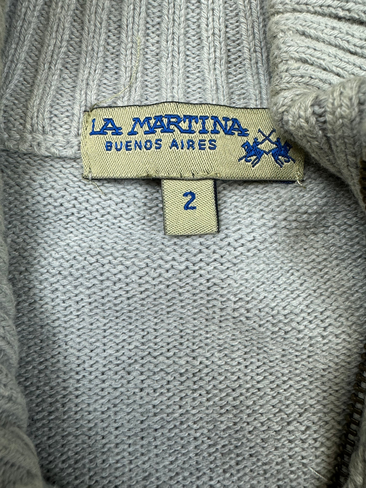 vintage La Martina sweatjacket {XS}