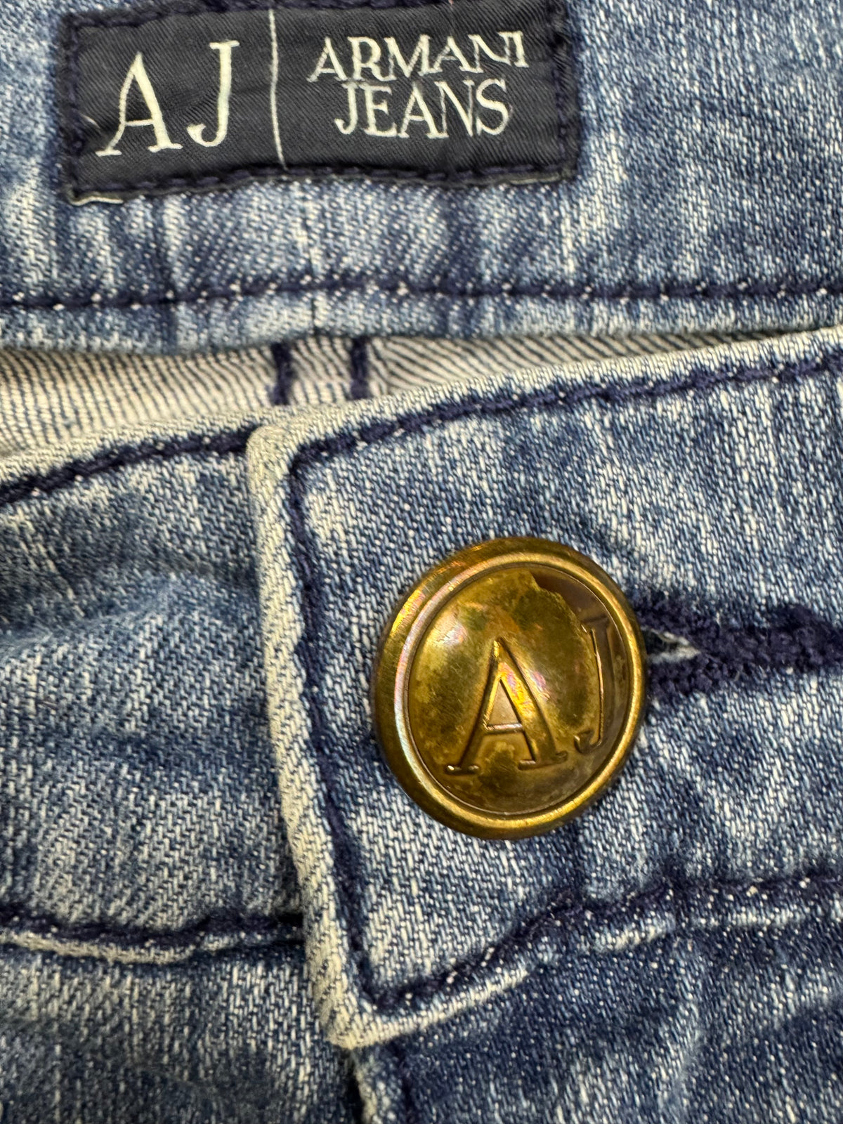 vintage Armani jeans {L}
