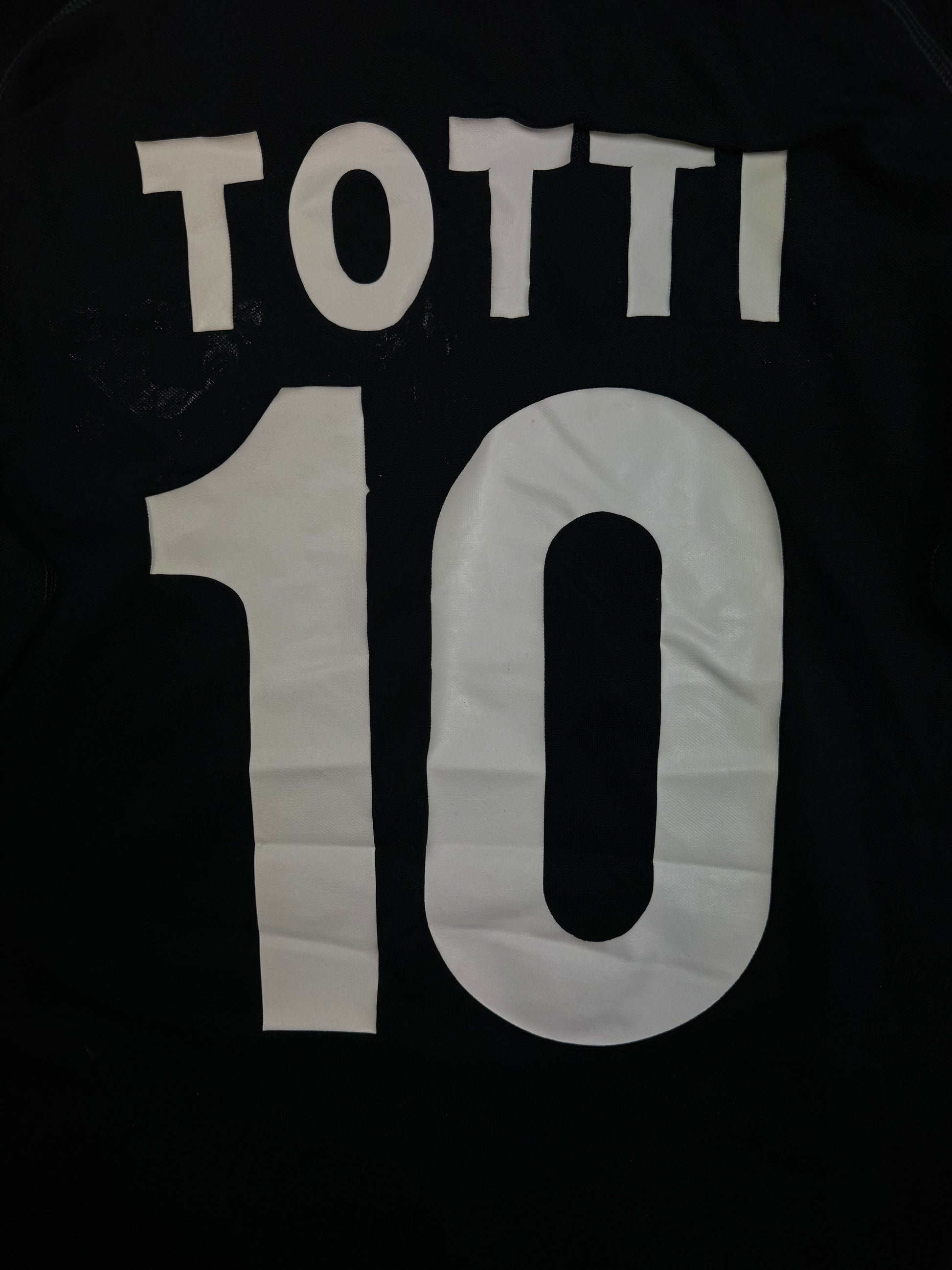 vintage Kappa AS Roma TOTTI10 away jersey {M}