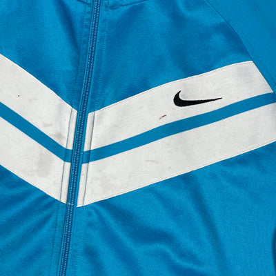 vintage babyblue Nike trackjacket {XL}