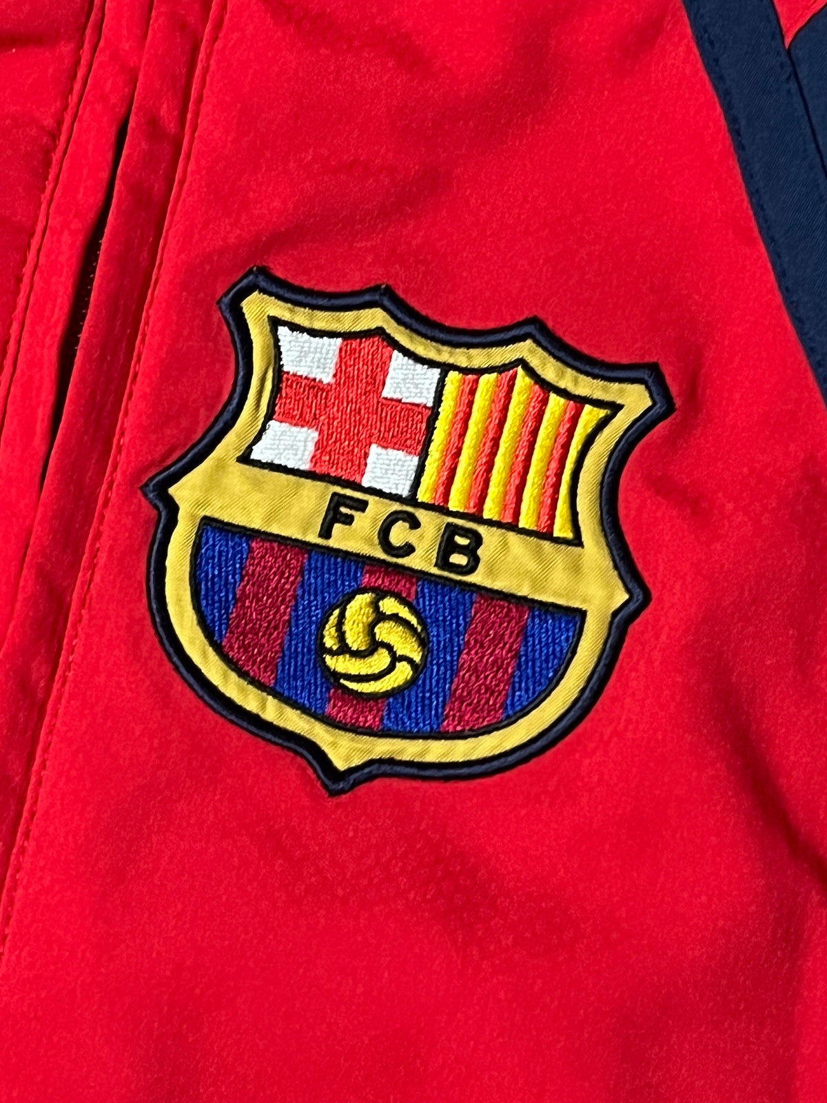 vintage Nike Fc Barcelona windbreaker {S}