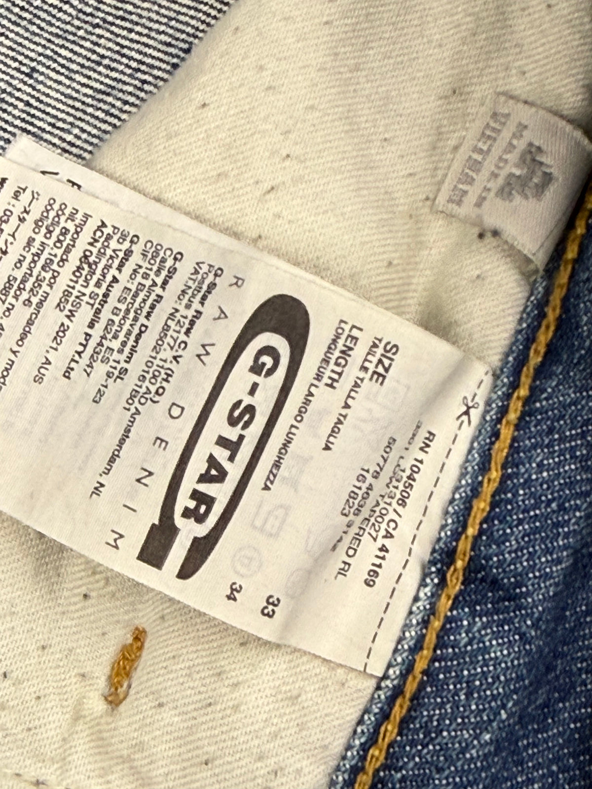 vintage G-STAR jeans {L}