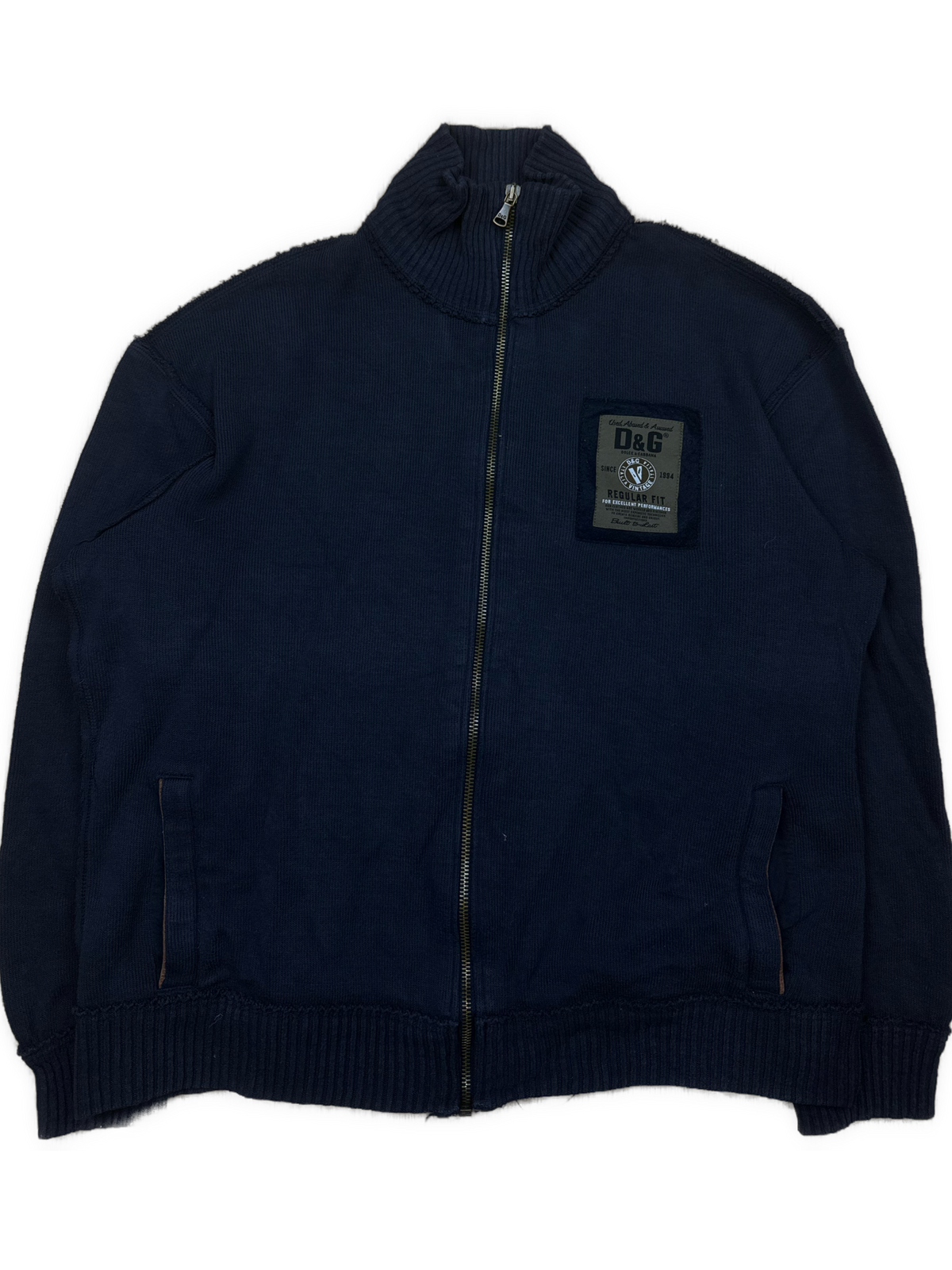 vintage navyblue Dolce & Gabbana sweatjacket