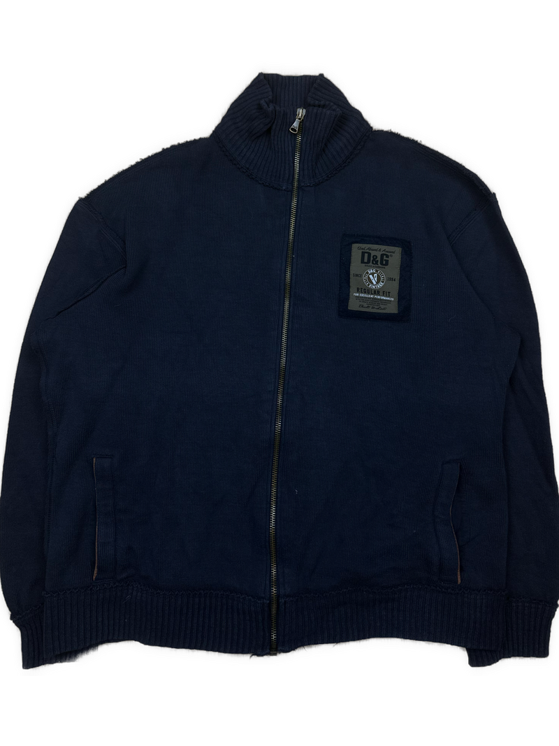 vintage navyblue Dolce & Gabbana sweatjacket
