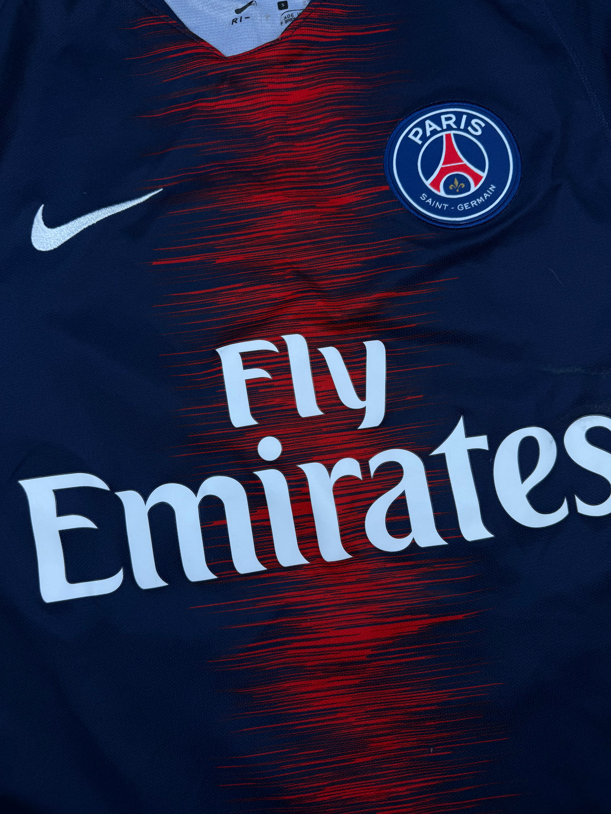 vintage Nike PSG Paris Saint Germain NEYMAR10 home jersey {S}
