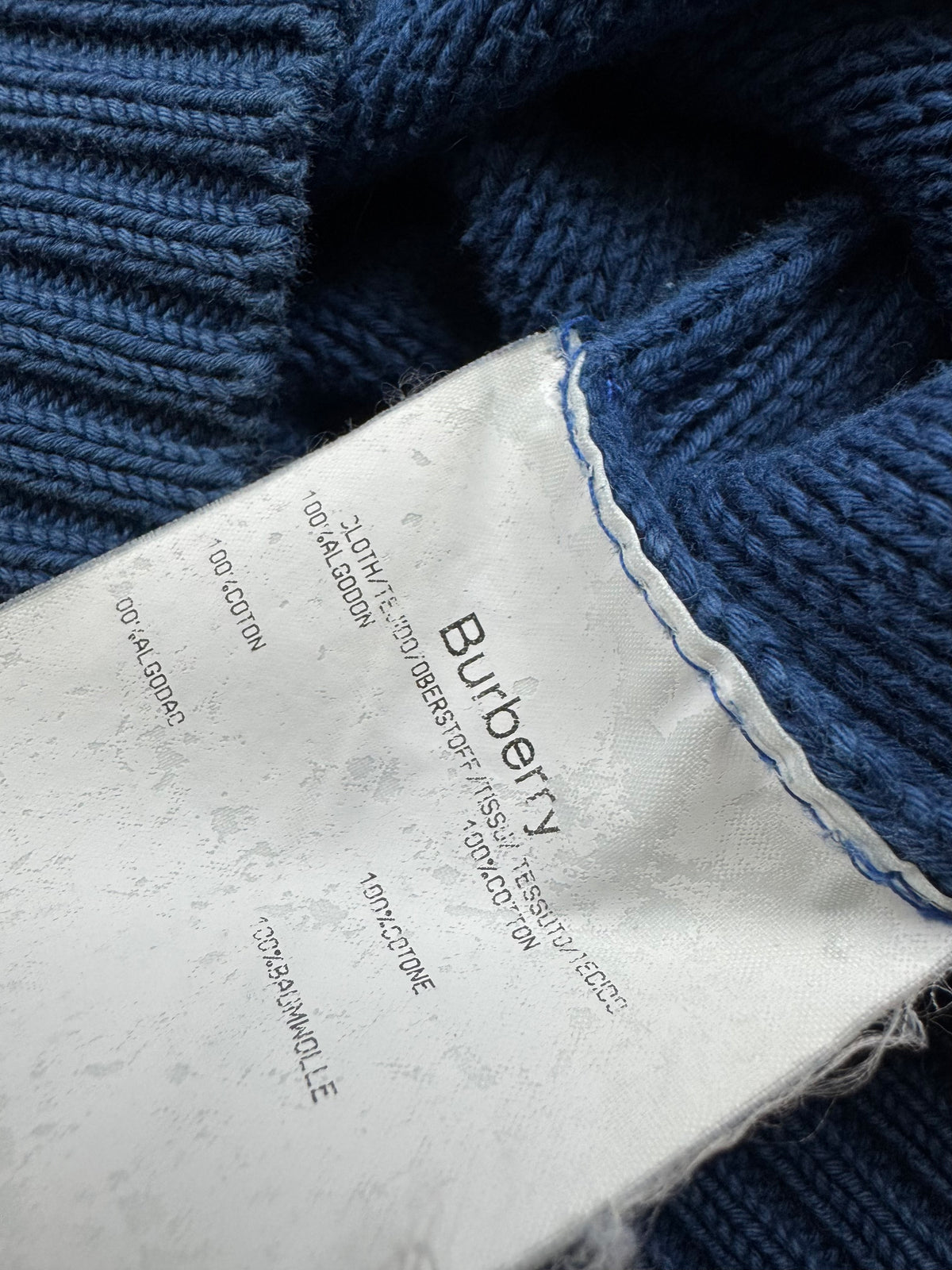 vintage Burberry sweatjacket {S}